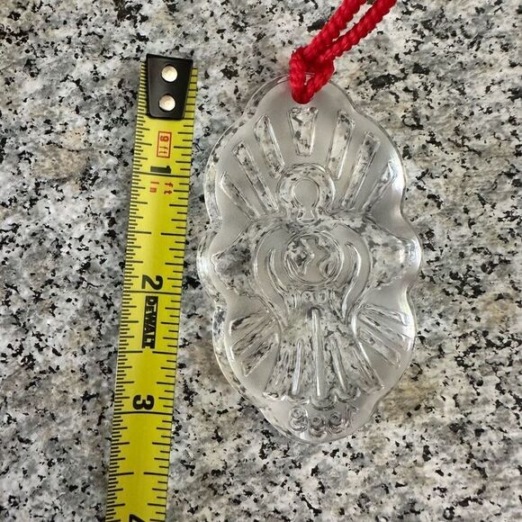 Waterford Crystal 1999 The Songs of Christmas 4th Ed “Joy to the World” Ornament - Picture 8 of 9